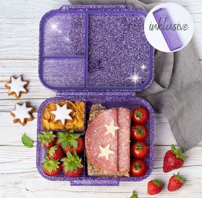 Mini Glamour Snack Box Lekkabox - Purple