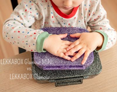 Mini Glamour Snack Box Lekkabox - Aqua
