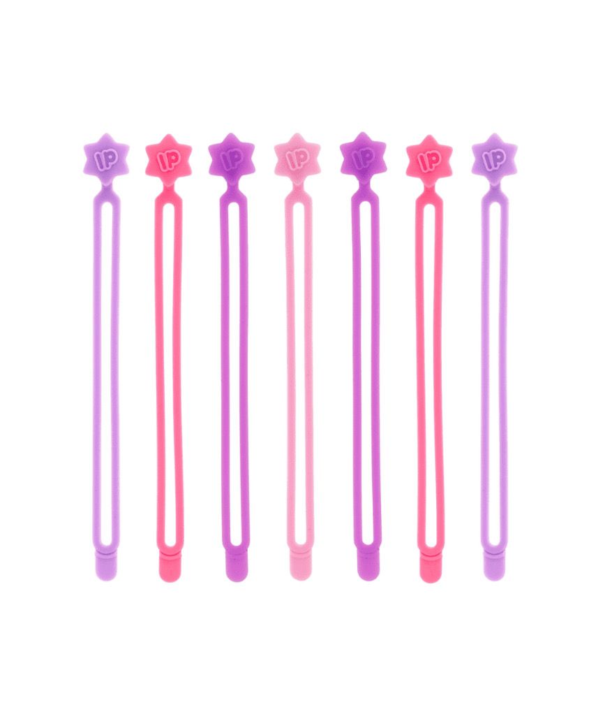 Lunch Punch Silicone Wrap Bands - Blush
