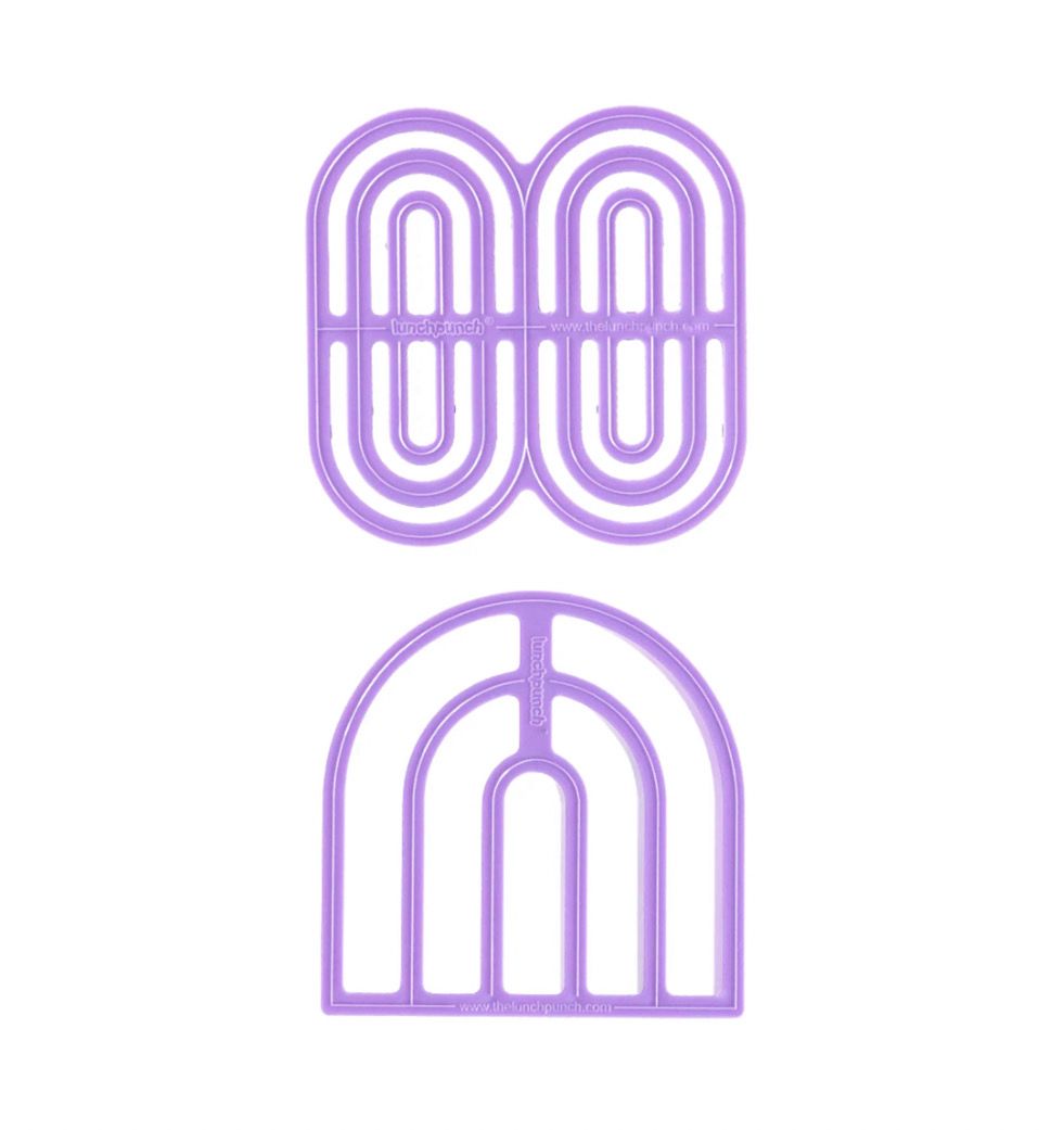 Rainbows Pairs Sandwich Cutter