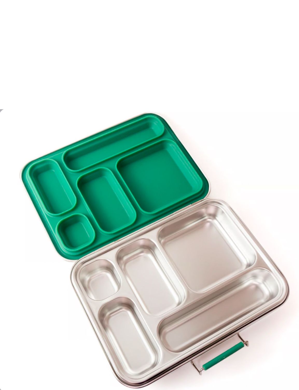 Lekkabox Grande Forest - 5 compartments - Stainless Steel