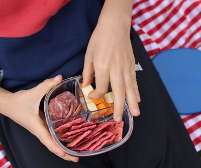 Yumbox Snack Bowl – 3 χωρισματα – Navy Blue