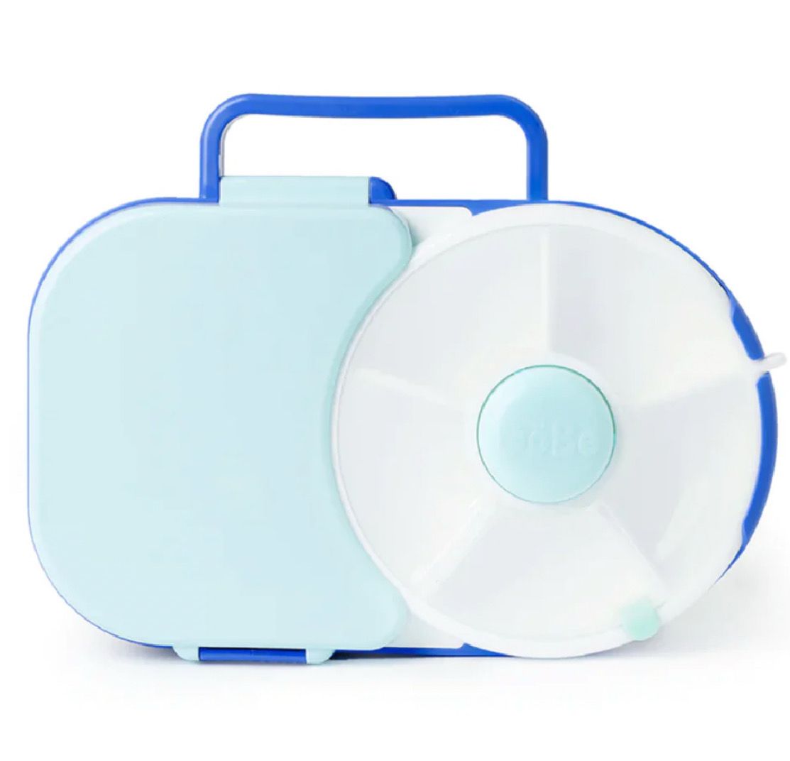Gobe - 2in1 Lunchbox &amp; Snack Spinner -Blueberry Μπλέ