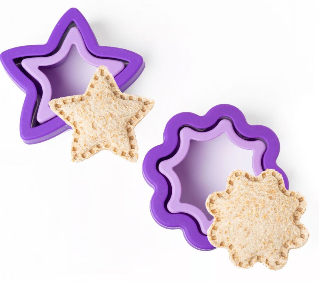 Sandwich cutters - set of 2 - Star &amp; Flower