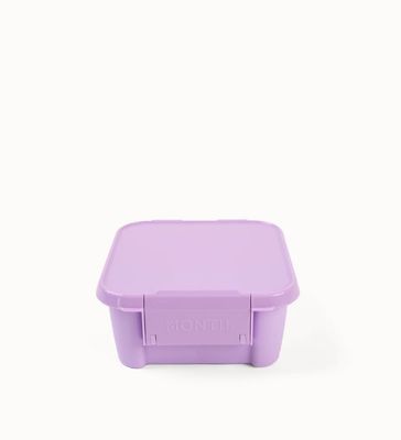 MontiiCo Snack Box - 2 compartments - Lilac