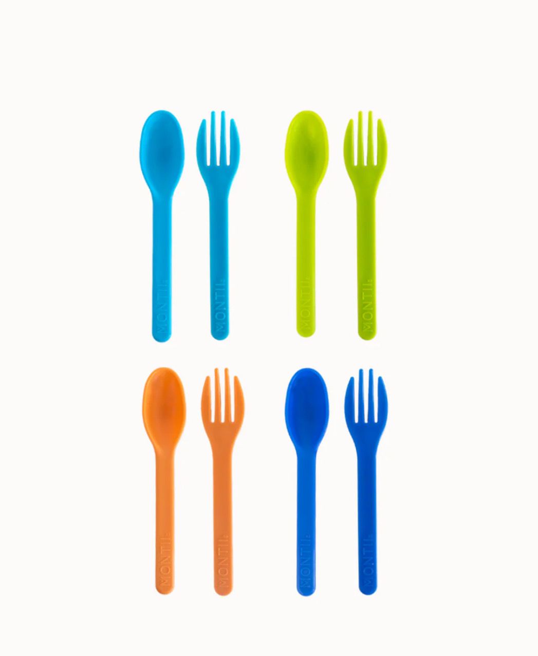 MontiiCo Out and About Cutlery Sets - Burst