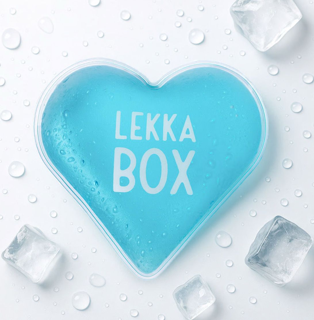 Mini ice pack heart -Lekkabox