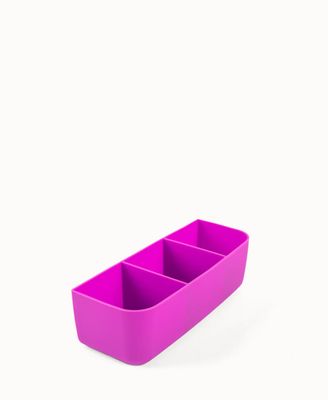 Feast Silicone Bento Tray - Fuchsia