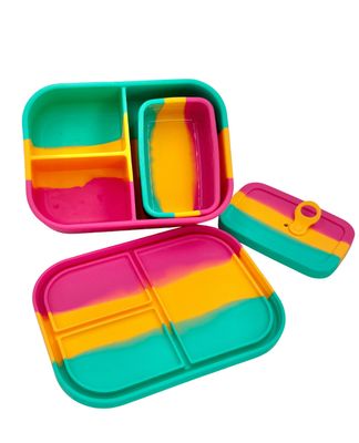 LunchMate Bento 3 – Rainbow Pop