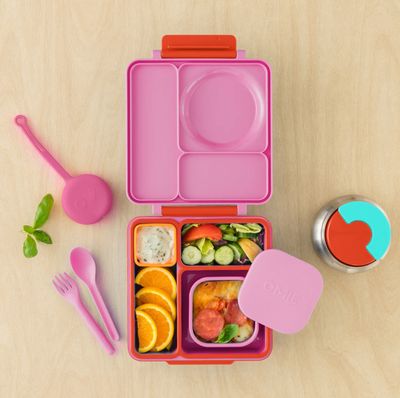 OMIE - Silicone Snack Container - Pink