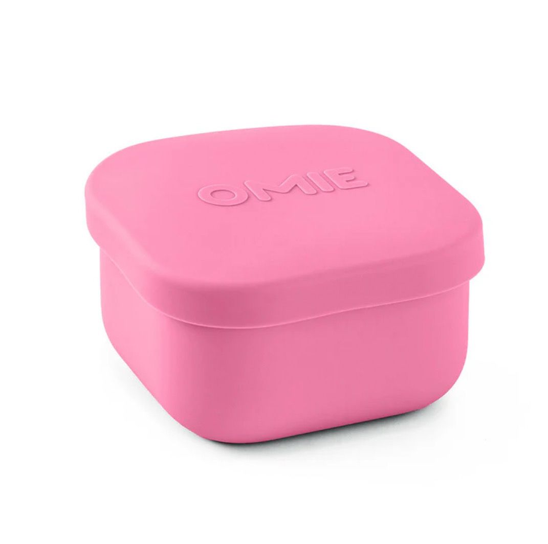 OMIE - Silicone Snack Container - Pink
