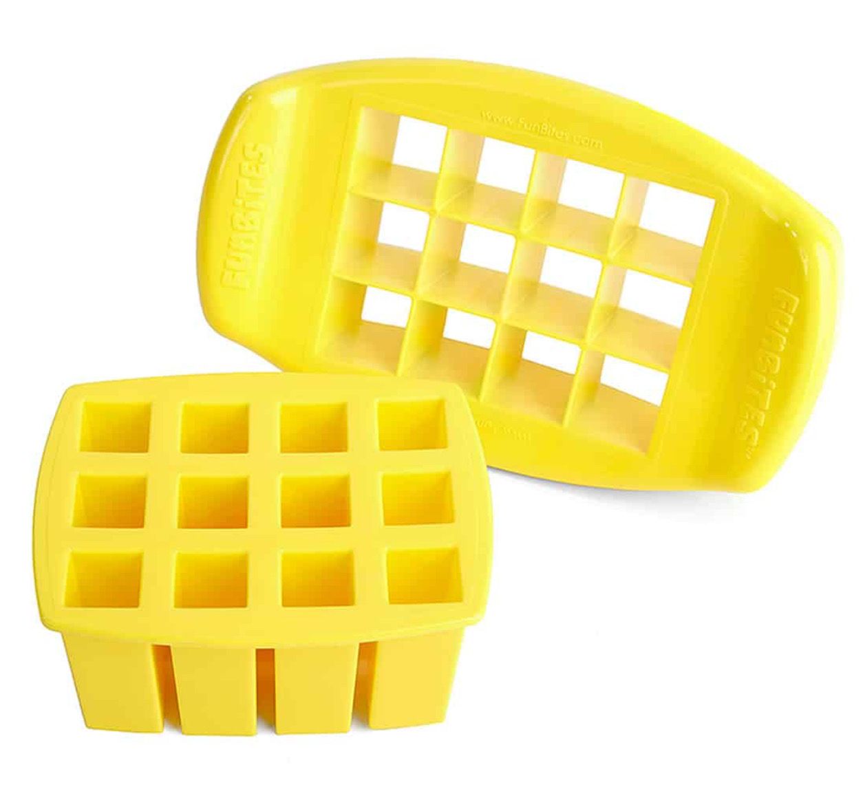 Funbites Cutter - Square - yellow
