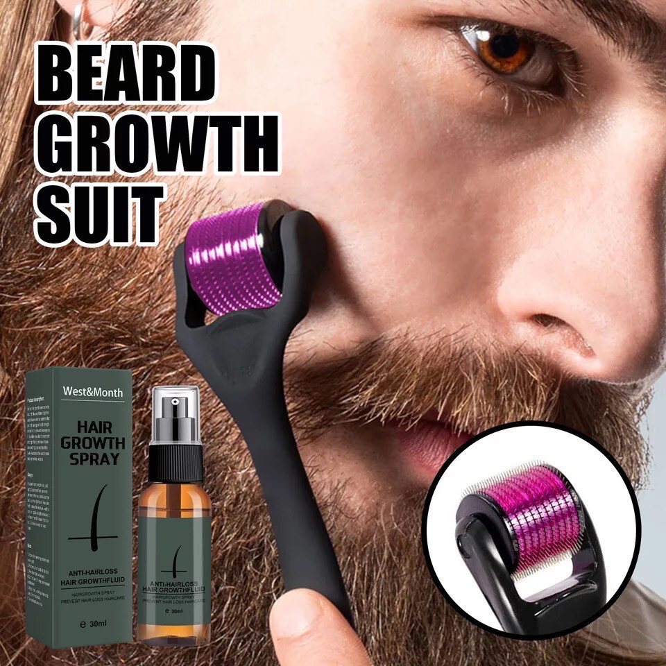 Men Beard Growth Spray