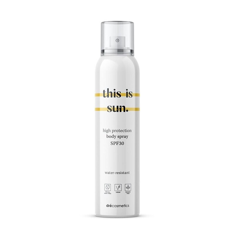 Body Spray SPF30 "this is sun."