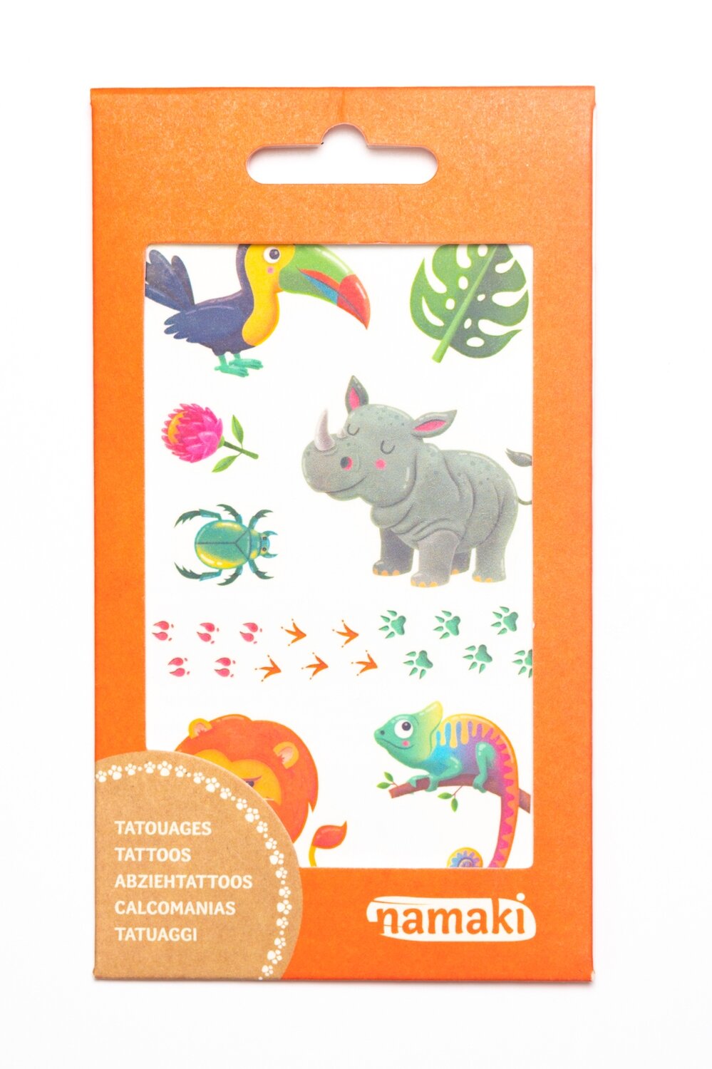Namaki | Kindertattoo Wilde Dieren