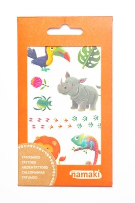 Namaki | Kindertattoo Wilde Dieren