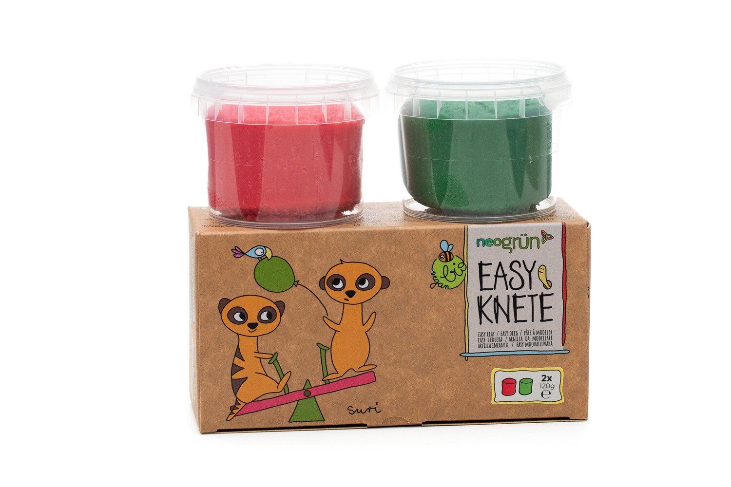 Neogrün | Klei Set Suri | Rood Groen