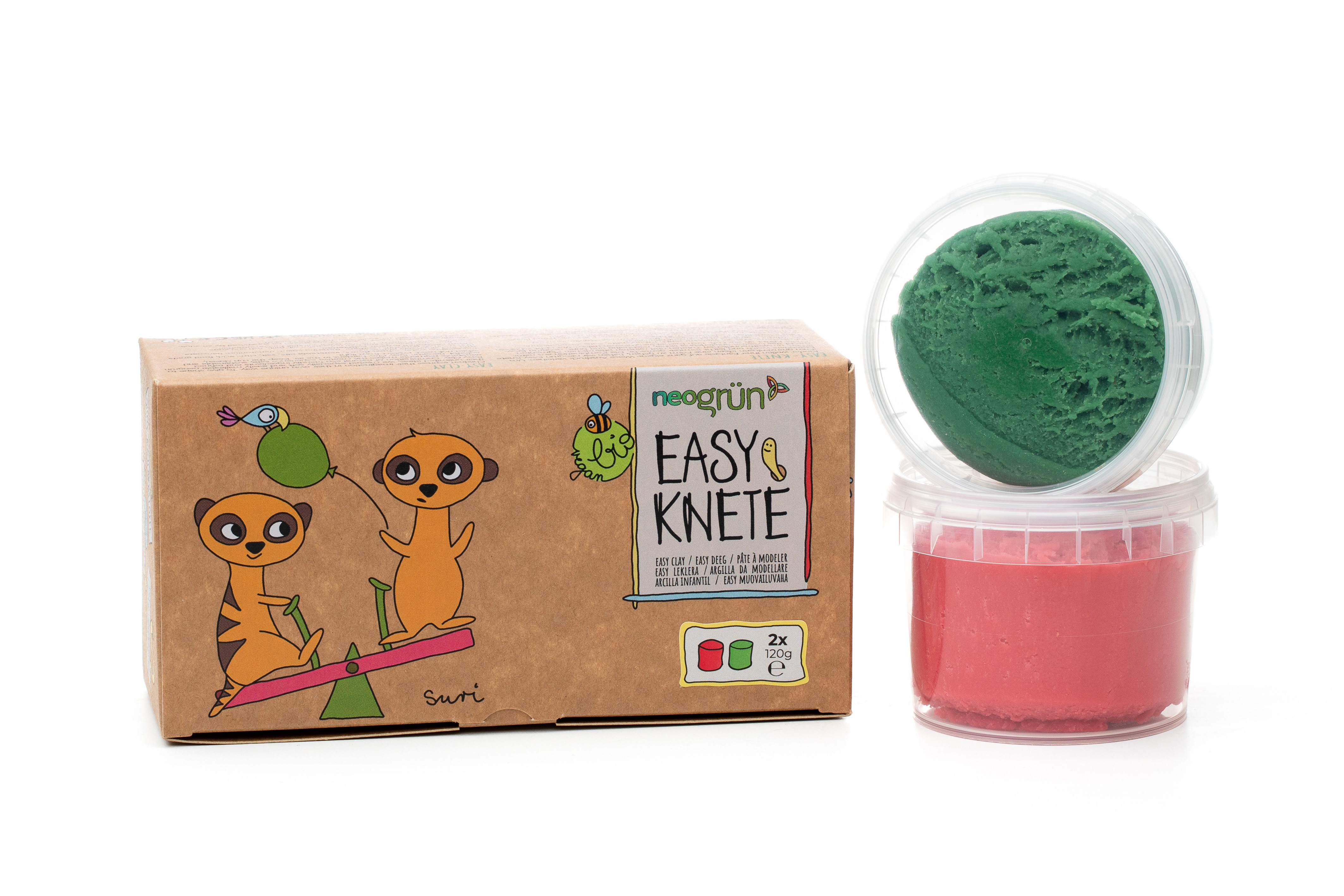 Neogrün | Klei Set Suri | Rood Groen