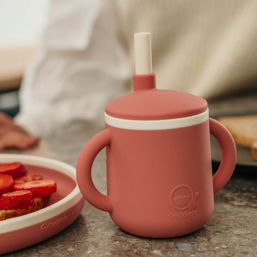 Smikkels | Kinderbeker met oren | Roze