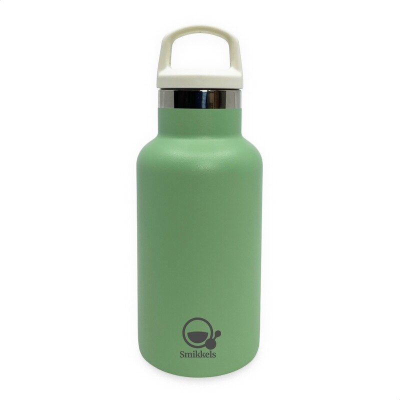 Smikkels | RVS Thermos Drinkfles 350ml | Groen
