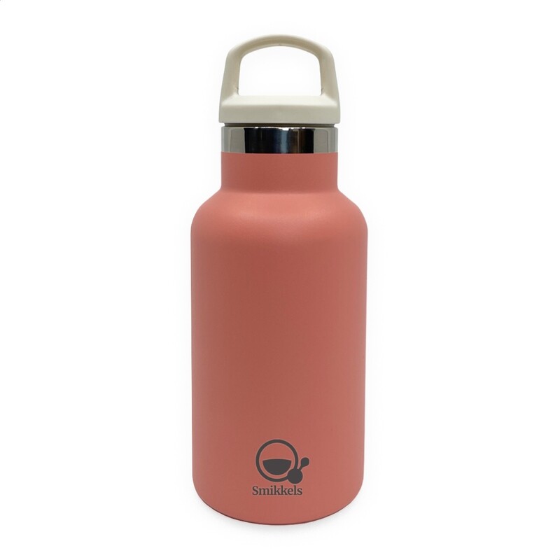 Smikkels | RVS Thermos Drinkfles 350ml | Roze