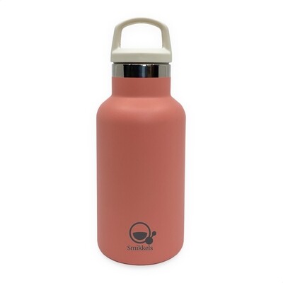 Smikkels | RVS Thermos Drinkfles 350ml | Roze