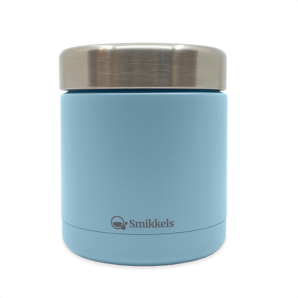 Smikkels | Thermos Lunchbakje | Blauw