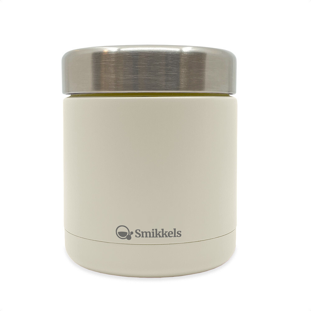 Smikkels | Thermos Lunchbakje | Zacht Wit