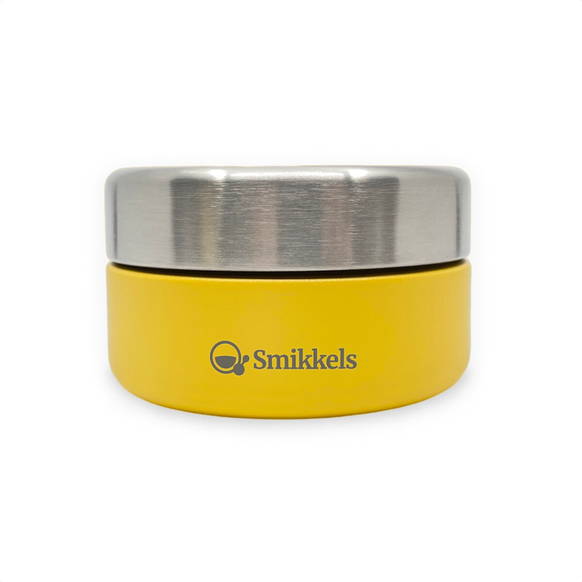 Smikkels | RVS Fruitbakje 280ml | Geel