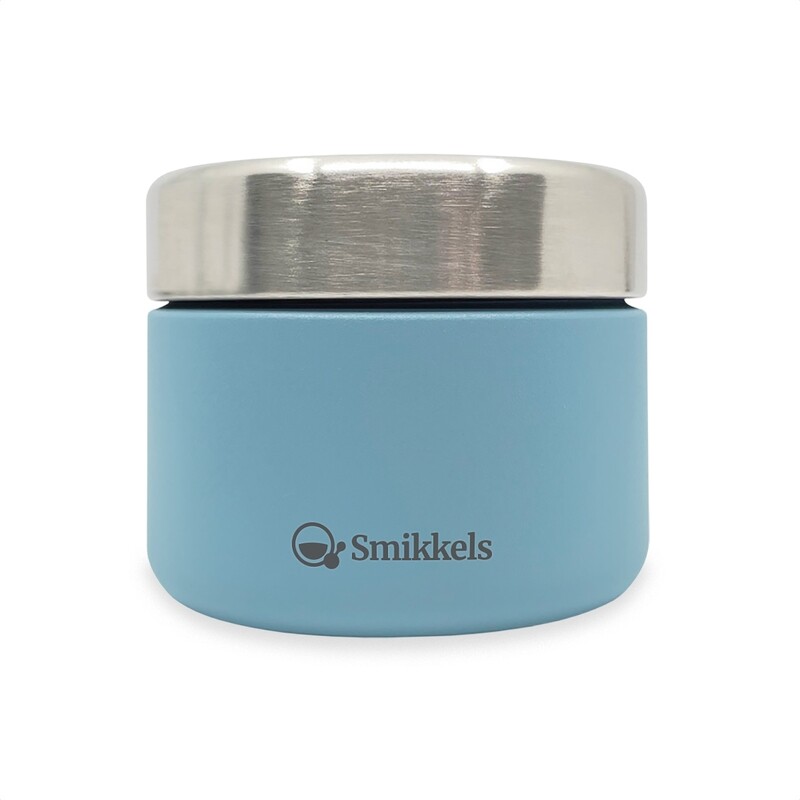 Smikkels | RVS Fruitbakje 420ml | Blauw