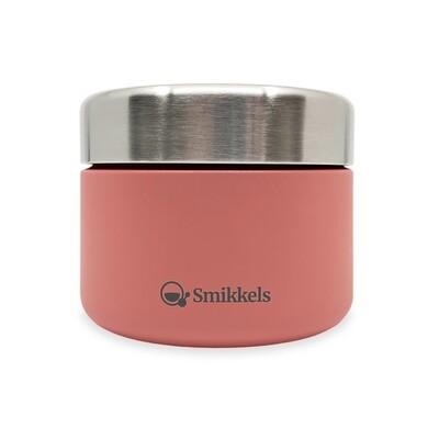 Smikkels | RVS Fruitbakje 420ml | Roze