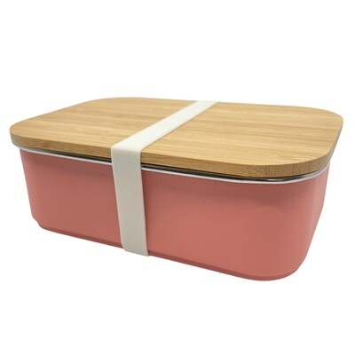 Smikkels | RVS Lunchbox | Roze