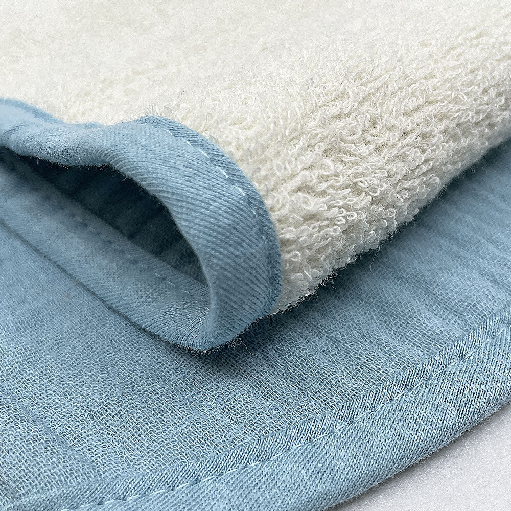 Smikkels | Katoenen Slab L | Blauw