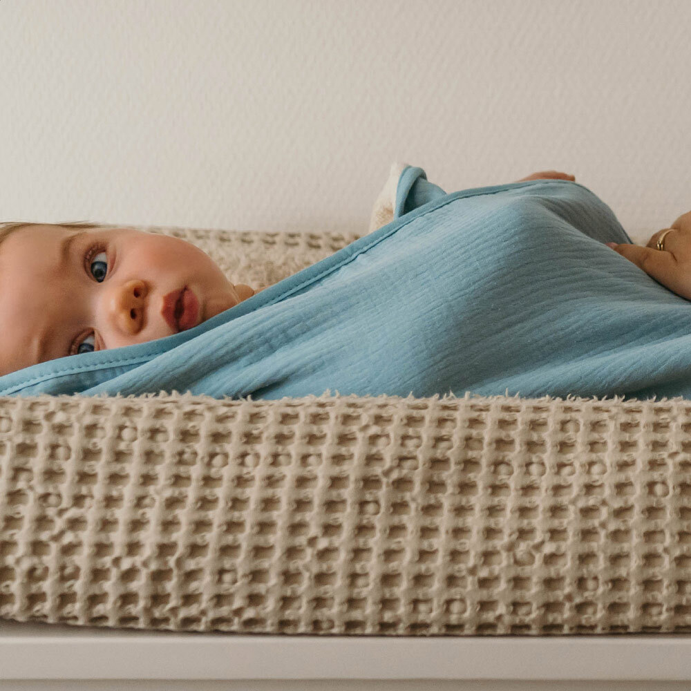 Smikkels | Babydoeken (Set) | Blauw