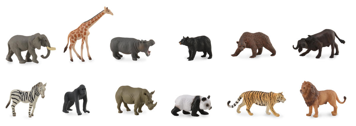 Collecta | Wilde Dieren | 12 Stuks