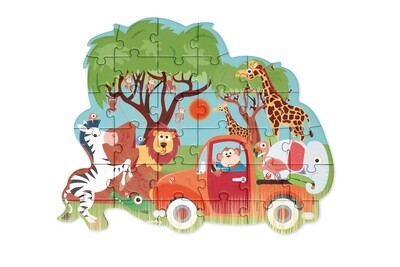 Scratch | Contour Puzzel | Safari | 30 st