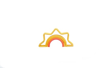 Dëna | Bijt - Stapelspeeltjes | Regenboog | Pastel