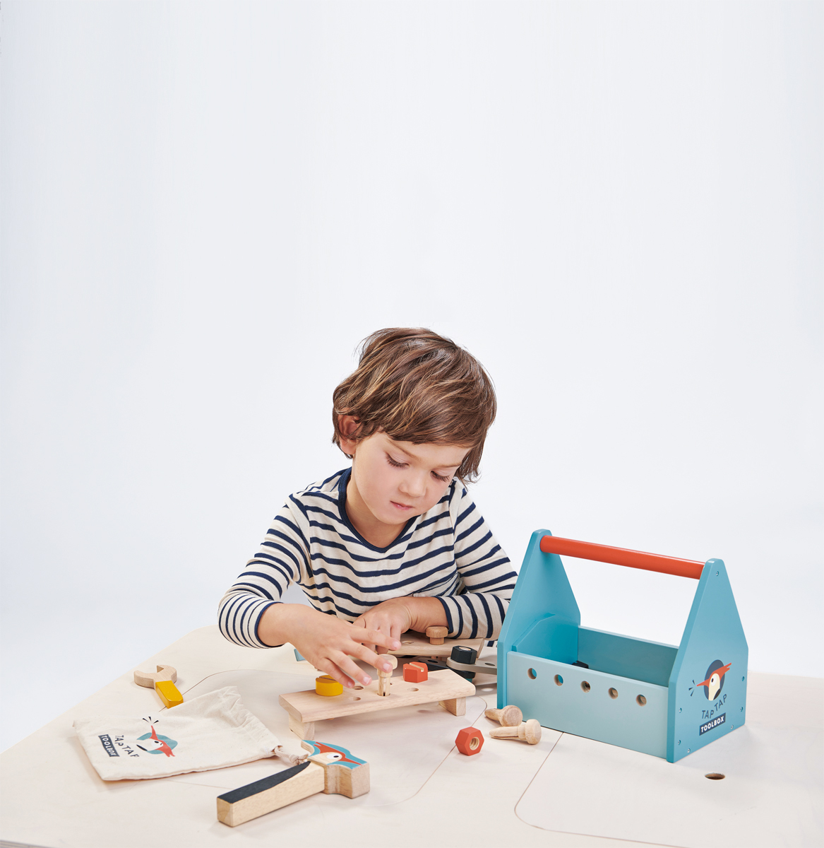 Tender Leaf Toys | Gereedschapskist Tap Tap