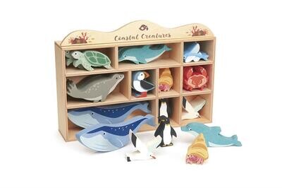 Tender Leaf Toys | Zeedieren Set | 11 St.