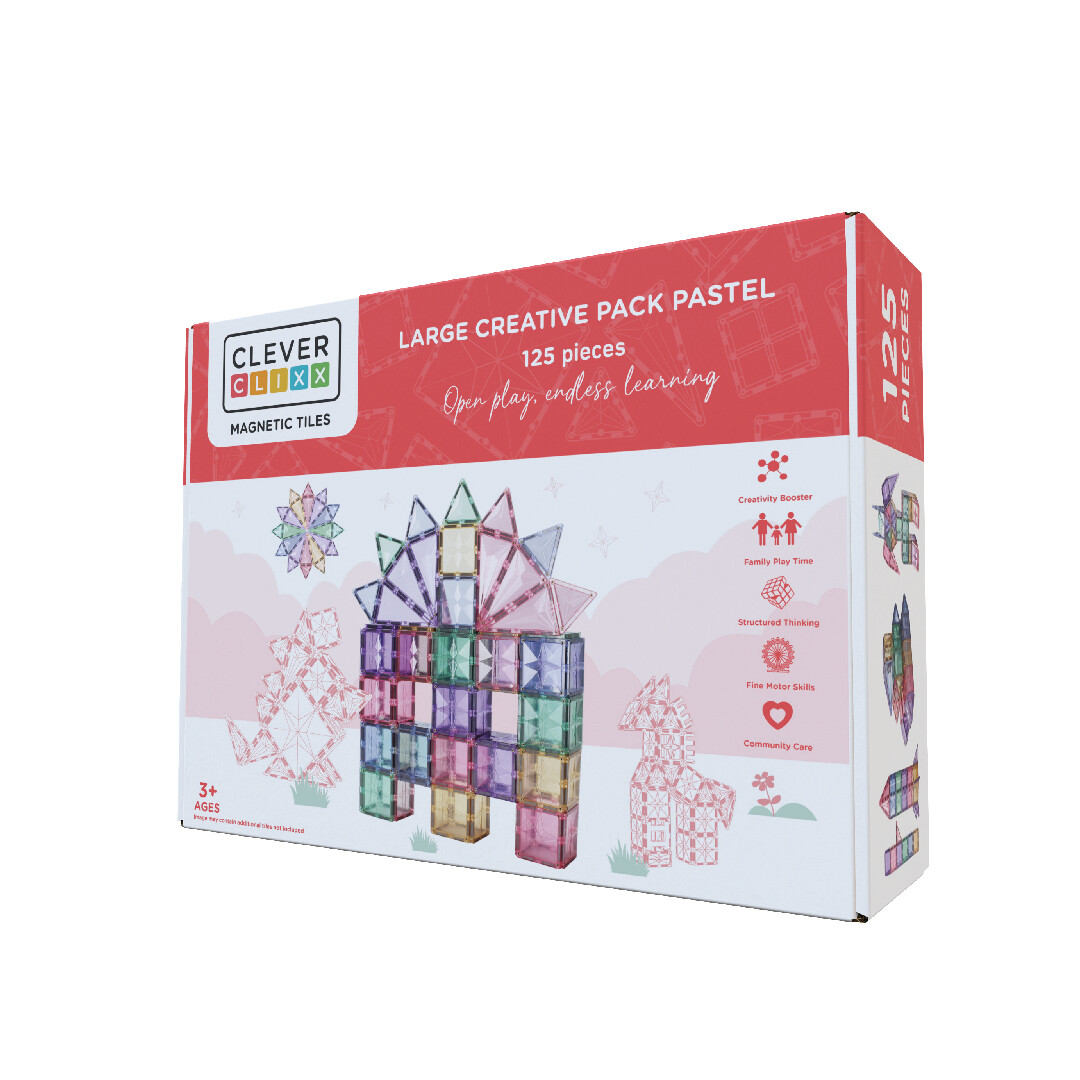 Cleverclixx | Large Creative Pack Pastel | 125 stuks