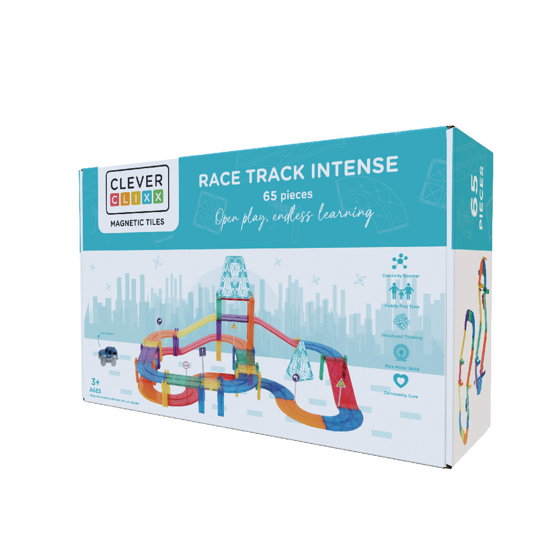 Cleverclixx | Race Track Intense | 65 stuks