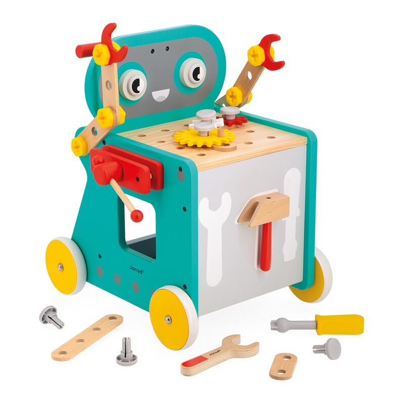 Janod | Brico-Kids | Robotwagen Robot