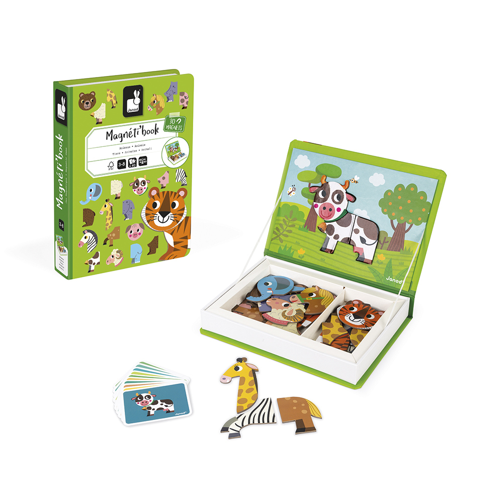 Janod | Magnetibook | Dieren