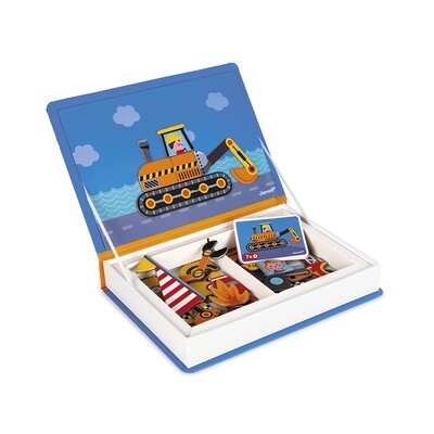 Janod | Magnetibook | Voertuigen