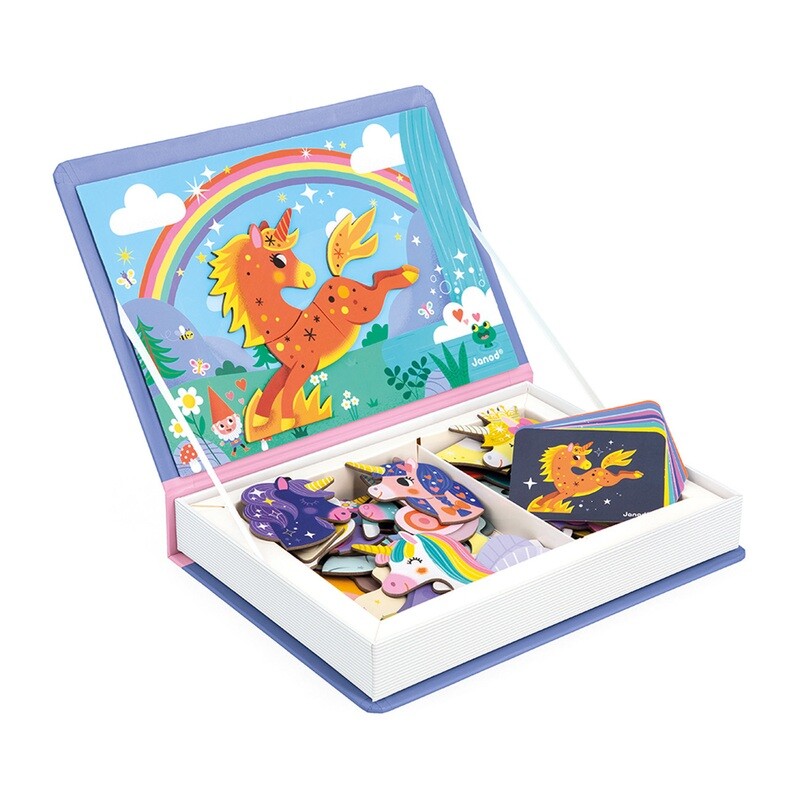 Janod | Magnetibook | Unicorns