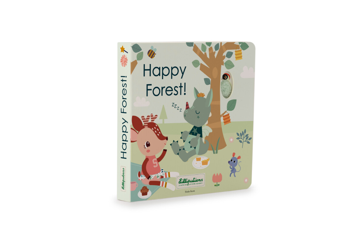 Lilliputiens | Happy forest | Voelboek met geluiden