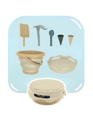 CompacToys | 7in1 Zand speelgoed | Beige