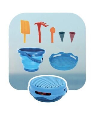 CompacToys | 7in1 Zand speelgoed | Blauw