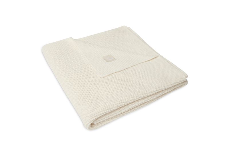 Jollein | Deken Wieg | Basic Knit | Ivory