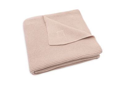 Jollein | Deken Wieg | Basic Knit | Wild Rose